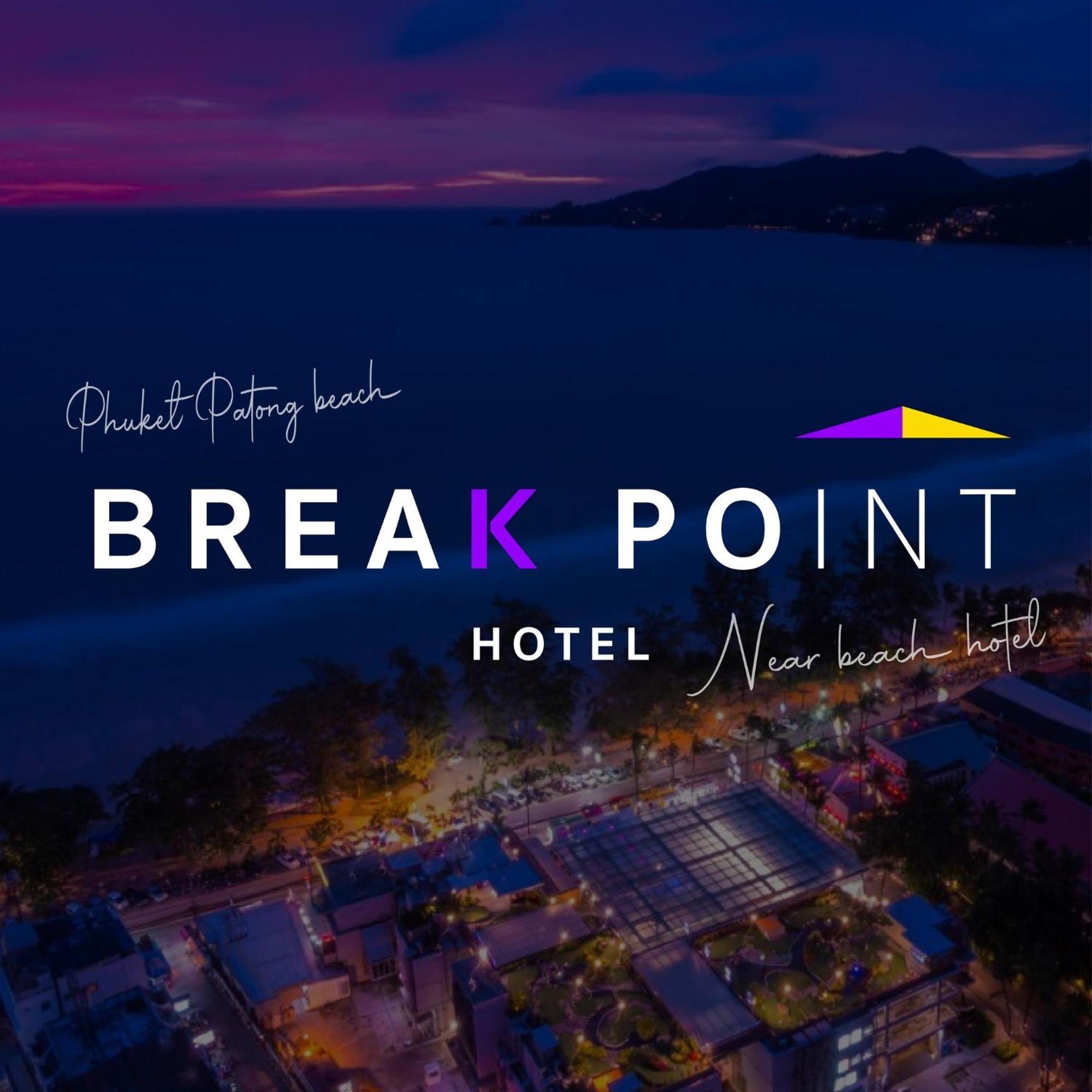 Break Point Hotel Patong Exteriör bild